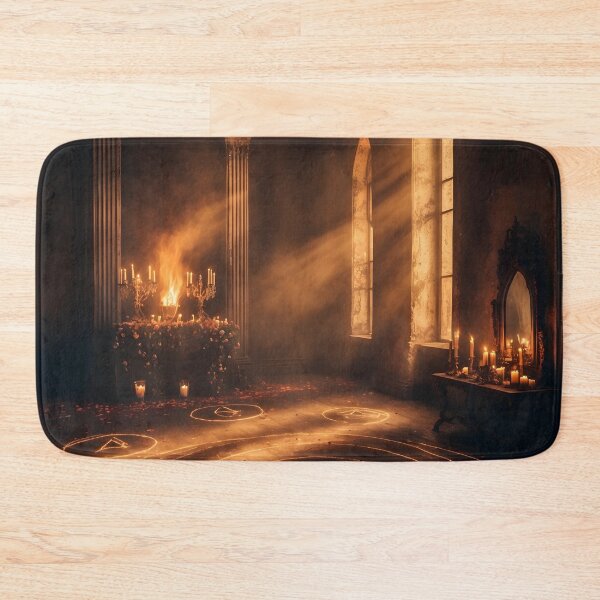 Item preview, Gothic Zodiac Art – Leo Fire Ritual Illustration designed and sold by LaLi-Designs.