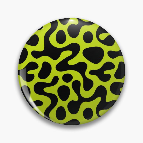Item preview, Abstract Groovy Lime Green and Black Seamless Pattern. designed and sold by RGShirtWorks.