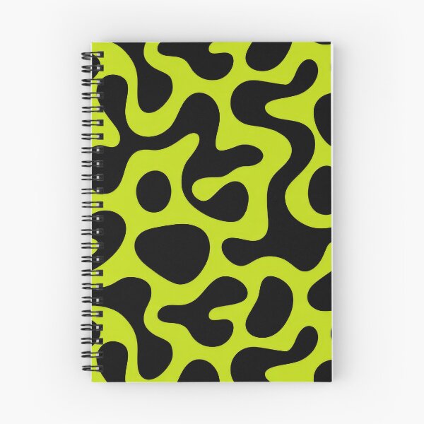 Item preview, Abstract Groovy Lime Green and Black Seamless Pattern. designed and sold by ML-Media.
