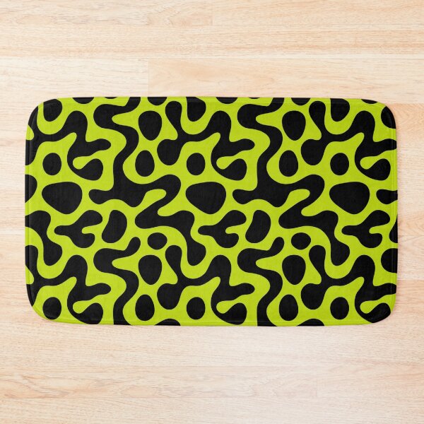Item preview, Abstract Groovy Lime Green and Black Seamless Pattern. designed and sold by RGShirtWorks.
