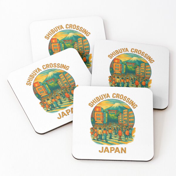 Item preview, Shibuya Crossing – Iconic Tokyo Street Scene designed and sold by inkNext.