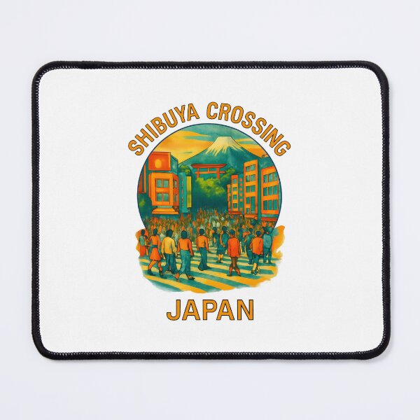 Item preview, Shibuya Crossing – Iconic Tokyo Street Scene designed and sold by inkNext.