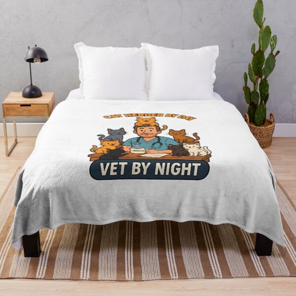 Item preview, Vet life - cat herder by day - vet by night designed and sold by Bettybee00.