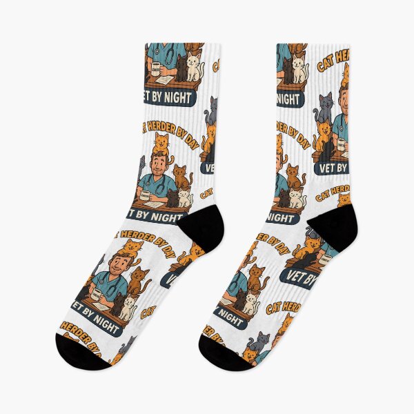 Item preview, Vet life - cat herder by day - vet by night designed and sold by Bettybee00.