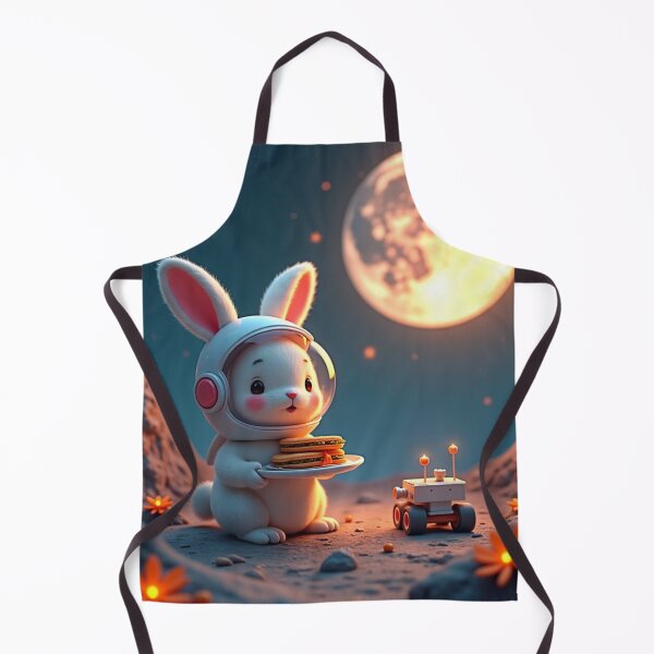 Item preview, Astronaut Bunny’s Lunar Picnic designed and sold by Valora and Fern.