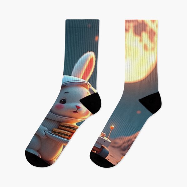 Item preview, Astronaut Bunny’s Lunar Picnic designed and sold by Valora and Fern.