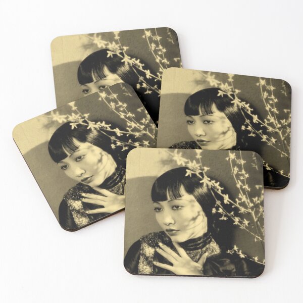 Item preview, Anna May Wong in gold designed and sold by carmencuarzo.