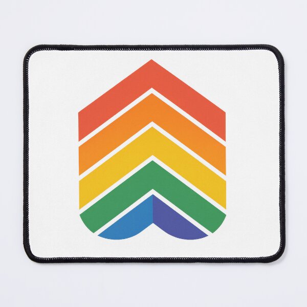 Item preview, Chevron Rainbow Arrows Minimal Design designed and sold by Nuvijo.