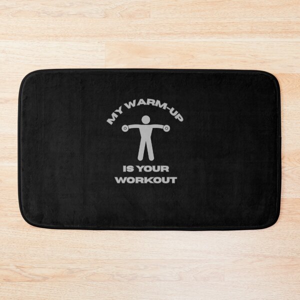 Item preview, My warm-up is your workout funny gift for gym lover designed and sold by Just1MoreRep.