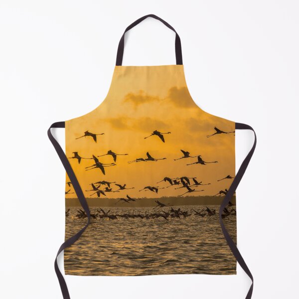 Item preview, Flying flamingoes at sunset designed and sold by Photopat.