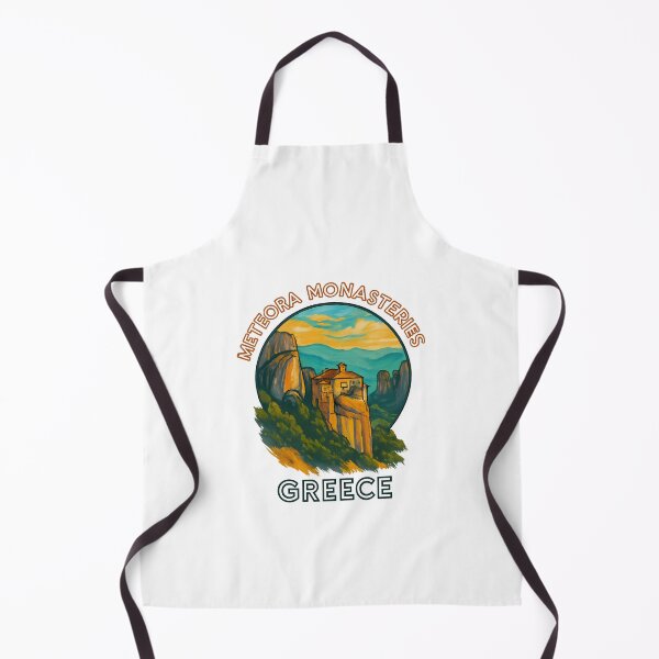 Item preview, Meteora Monasteries - Greece Travel Art designed and sold by inkNext.