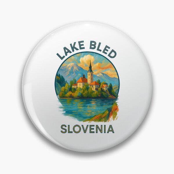 Item preview, Lake Bled - Scenic Mountain Lake in Slovenia designed and sold by inkNext.