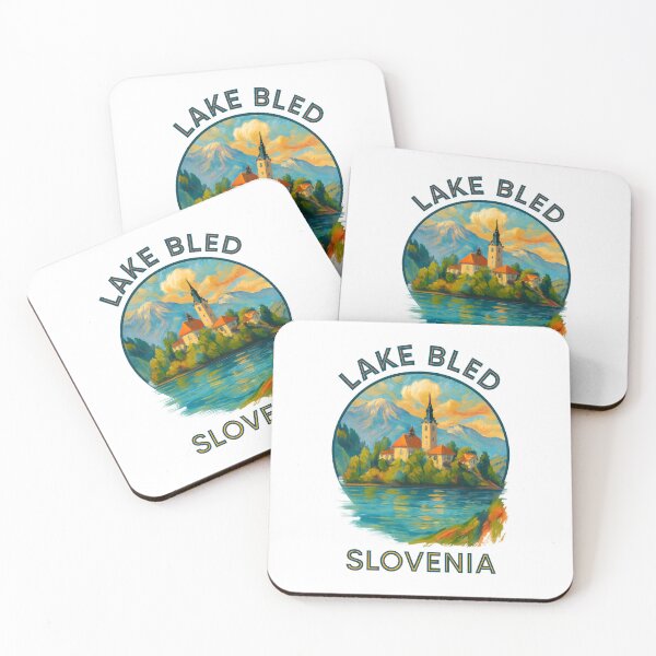 Item preview, Lake Bled - Scenic Mountain Lake in Slovenia designed and sold by inkNext.