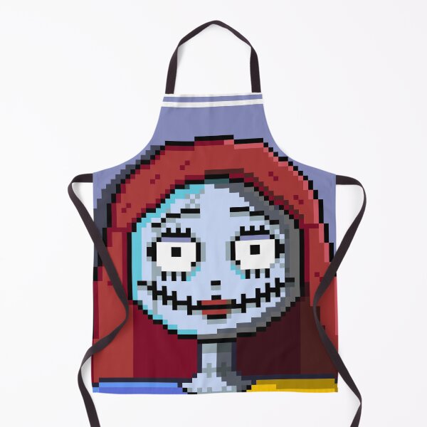 Item preview, The Nightmare Before Christmas 'Sally' Pixel Art Portrait designed and sold by Breadbin Art.