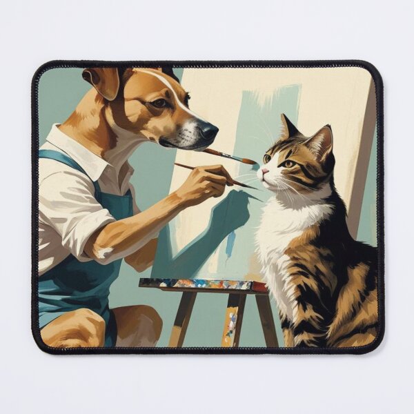 Item preview, Original dog & cat art - Recommendations for pet lovers present Gifts designed and sold by dog&cat.
