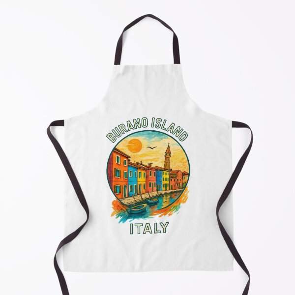 Item preview, Burano Island, Italy – Colorful Venetian Coastal Village designed and sold by inkNext.