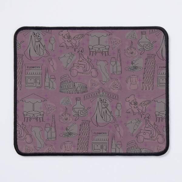 Item preview, Italian Lifestyle & Retro - Viola Purple designed and sold by Carina Parry Studios.