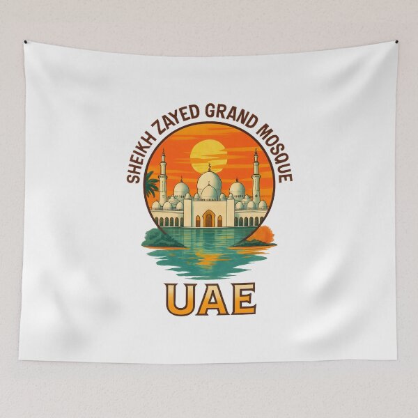 Item preview, Sheikh Zayed Grand Mosque - UAE designed and sold by inkNext.