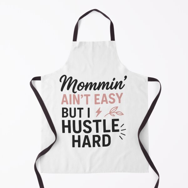 Item preview, Mommin' Ain't Easy But I Hustle Hard- Hustle Mom Shirt designed and sold by carolyntees.