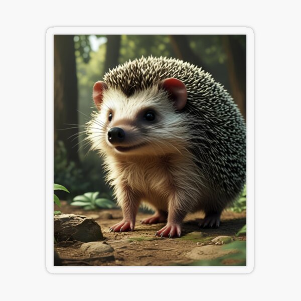 Item preview, Hedgehog Sunflower designed and sold by JacobMcGee.