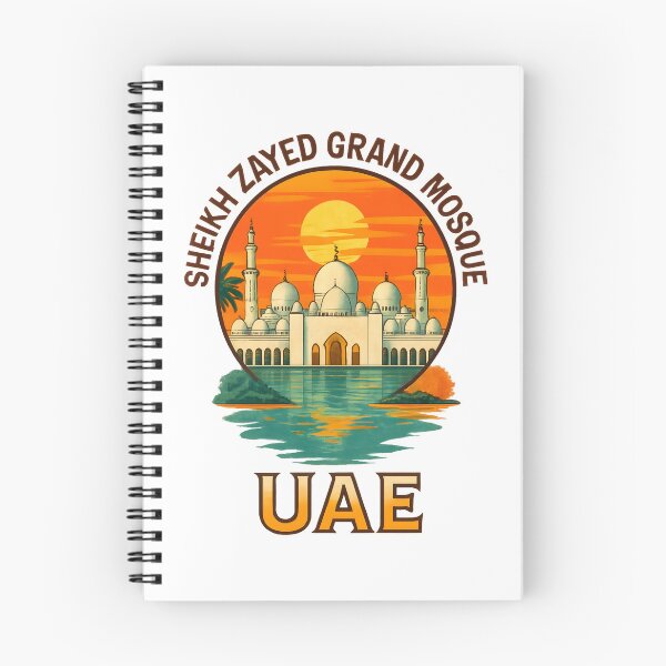 Item preview, Sheikh Zayed Grand Mosque – Abu Dhabi, UAE Architecture & Cultural Landmark designed and sold by inkNext.