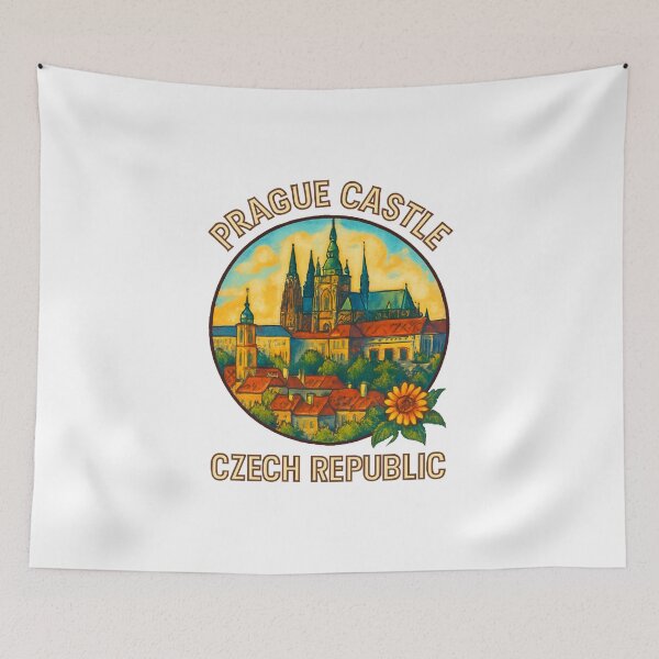 Item preview, Prague Castle - Historic Czech Republic Landmark designed and sold by inkNext.