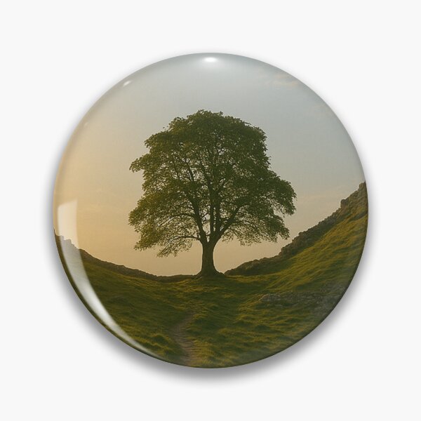 Item preview, Sycamore Gap Serenity designed and sold by TheWonkyEaselCo.
