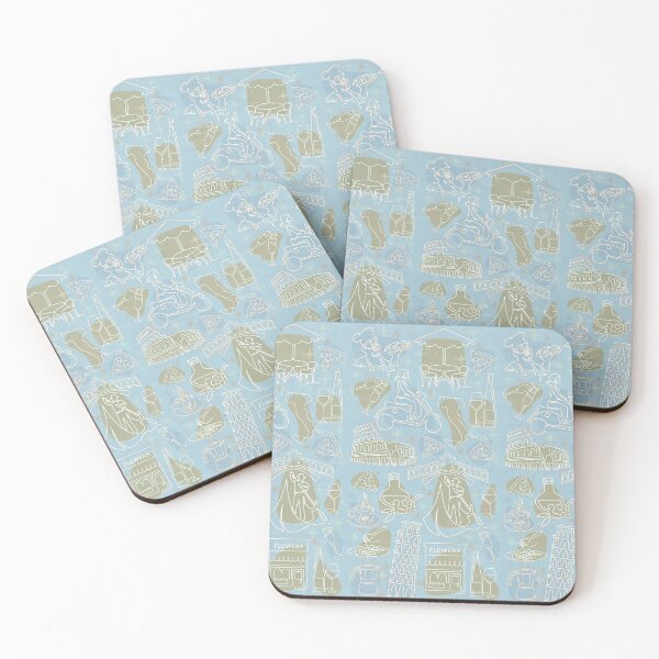 Item preview, Italian Lifestyle & Retro - Jungle Mist designed and sold by Carina Parry Studios.