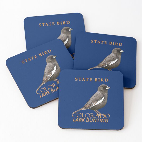 Item preview, Colorado Territory Bird The Lark Bunting designed and sold by taiche.