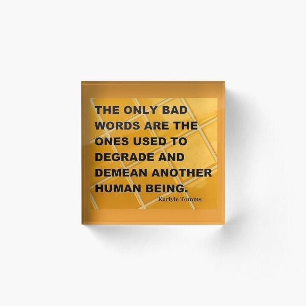 Acrylic Block