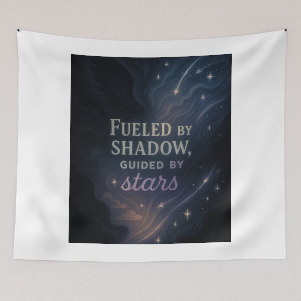 Item preview, Fueled by Shadow, Guided by Stars designed and sold by MidnightMoodCo.