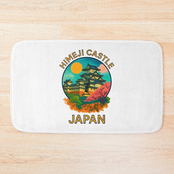 Item preview, Himeji Castle Japan - Historic Japanese Landmark & Cherry Blossoms designed and sold by inkNext.