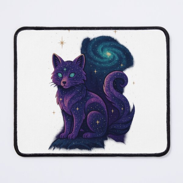 Item preview, Celestial Fox Guardian – Cosmic Spirit Animal Art | Cosmic Core Collection designed and sold by Domci.