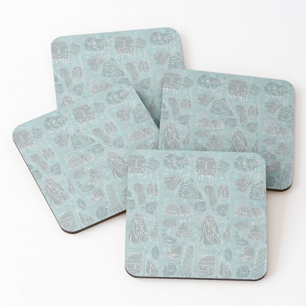 Item preview, Italian Lifestyle & Retro - Regent grey designed and sold by Carina Parry Studios.