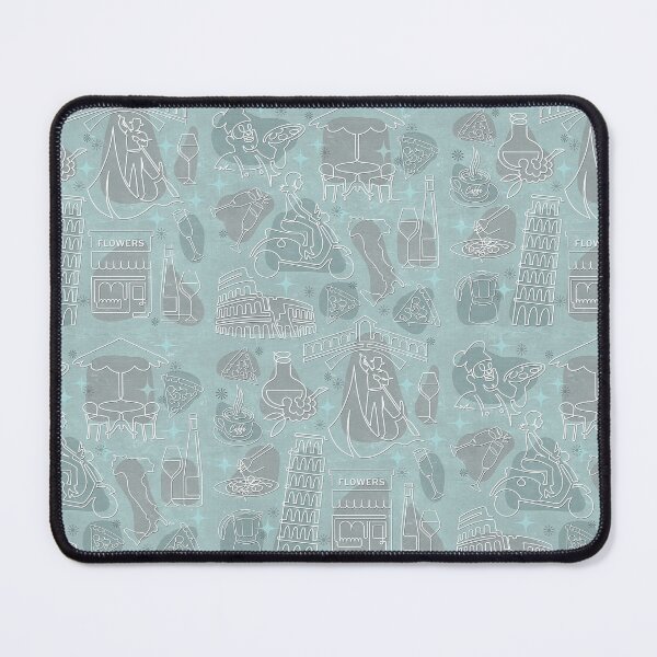 Item preview, Italian Lifestyle & Retro - Regent grey designed and sold by Carina Parry Studios.