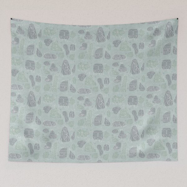 Item preview, Italian Lifestyle & Retro - Regent Grey2 designed and sold by Carina Parry Studios.