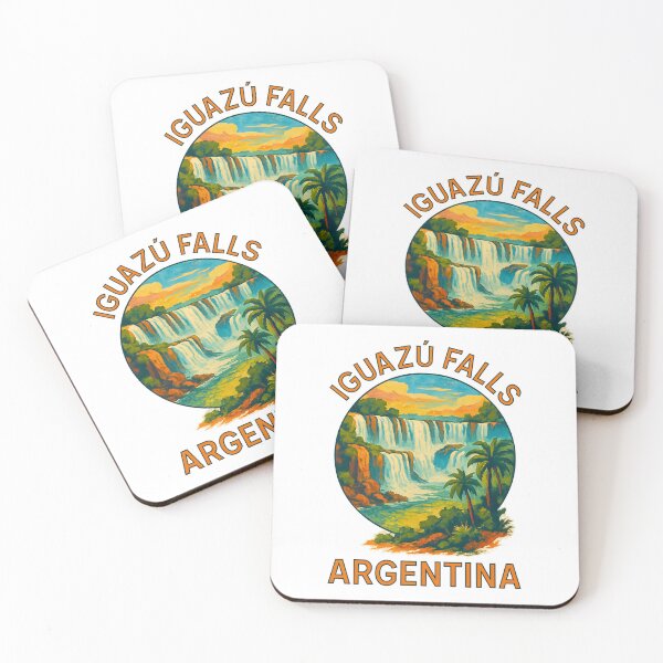 Item preview, Iguazu Falls - Argentina Waterfall Landscape Travel Art designed and sold by inkNext.