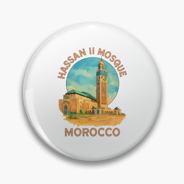 Item preview, Hassan II Mosque - Casablanca, Morocco designed and sold by inkNext.