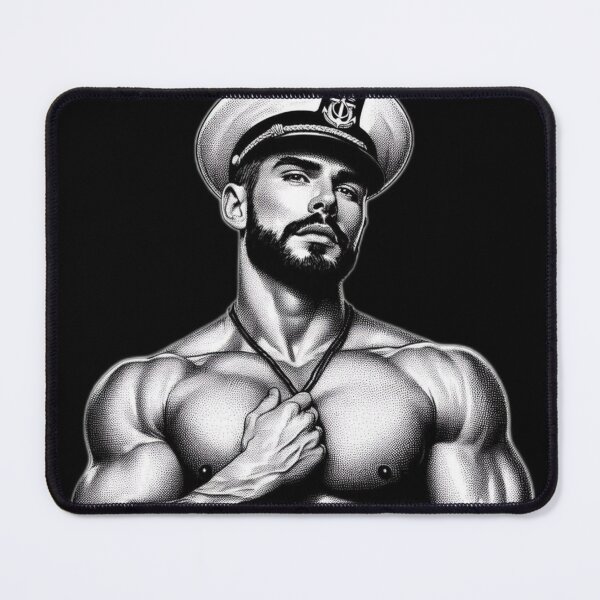 Item preview, Sailing By Tom of Finland Tribute Gay Pride Graphic Design designed and sold by ItsAKinkThing.