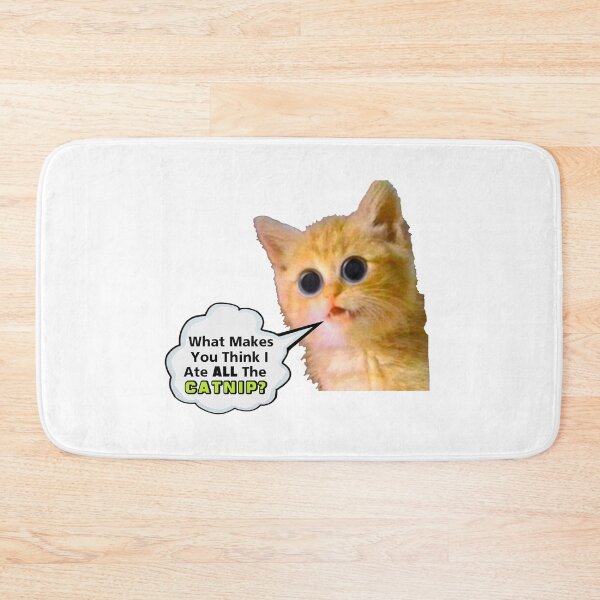 Item preview, catnip cat big eyes logo designed and sold by VWscout2.