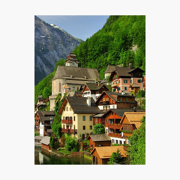 Living on the hillside Photographic Print
