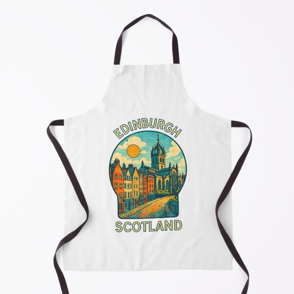 Item preview, Edinburgh Old Town - Scotland Travel Art designed and sold by inkNext.