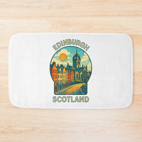 Item preview, Edinburgh Old Town - Scotland Travel Art designed and sold by inkNext.