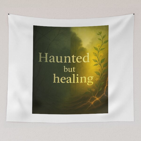 Item preview, Haunted but Healing designed and sold by MidnightMoodCo.