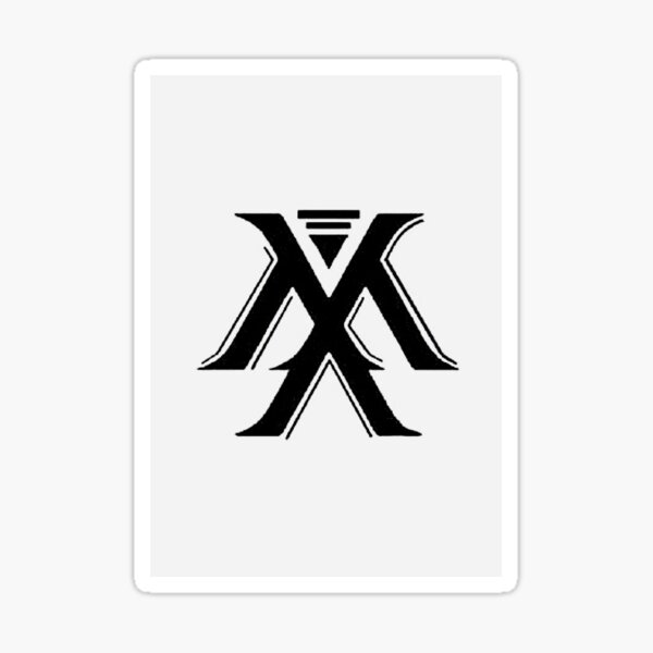 Monsta X Logo Stickers Redbubble