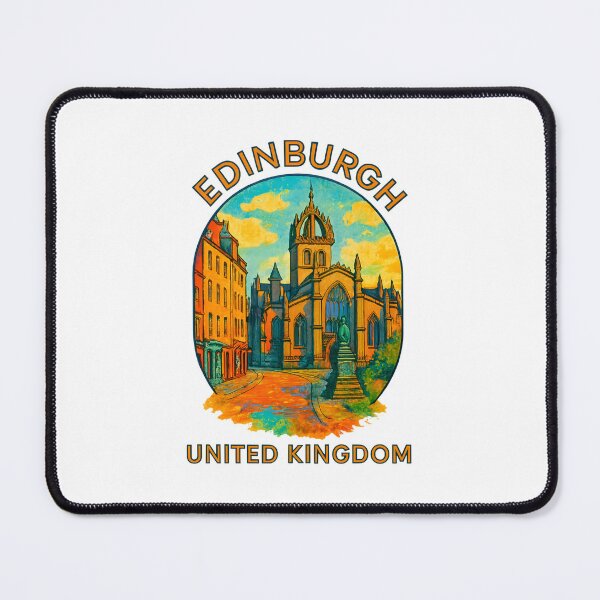 Item preview, Edinburgh Royal Mile - Scotland Travel Art designed and sold by inkNext.