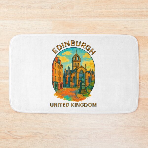 Item preview, Edinburgh Royal Mile - Scotland Travel Art designed and sold by inkNext.