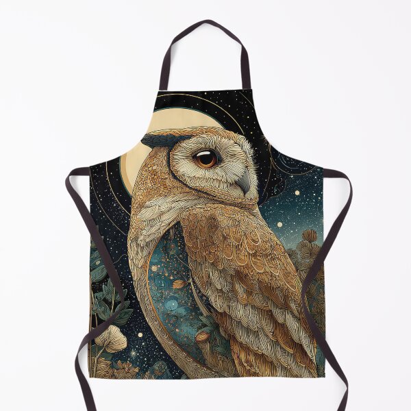 Item preview, Wise Owl Constellations stars moon designed and sold by thewandswant.