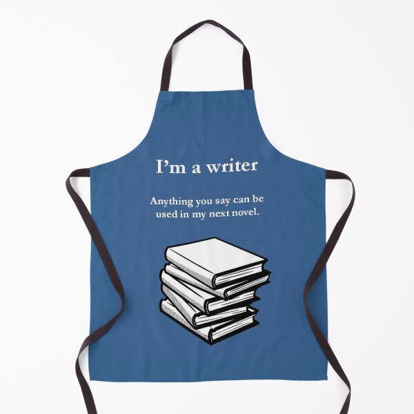 Item preview, I'm a writer (white and blue) designed and sold by carmencuarzo.