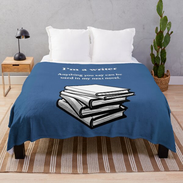 Item preview, I'm a writer (white and blue) designed and sold by carmencuarzo.